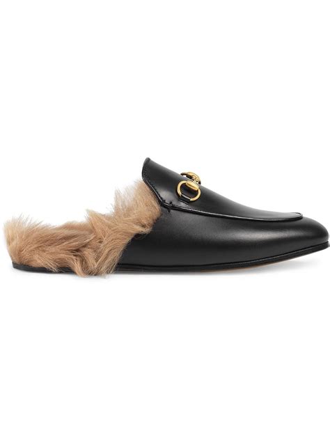 gucci fur mules|Gucci mules farfetch.